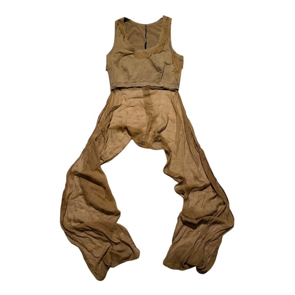 Silk layered crop top